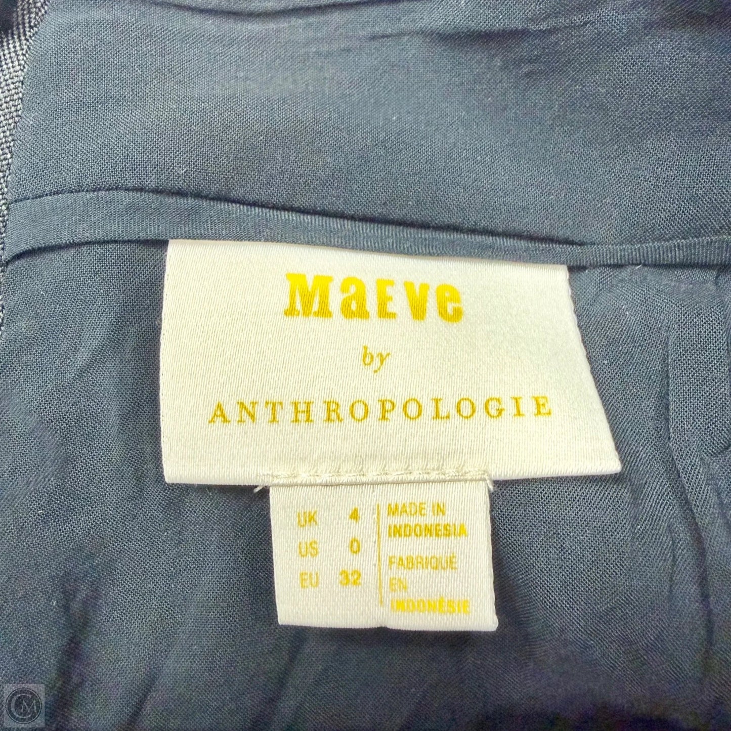 Skirt Mini & Short By Maeve In Black & White, Size: 0