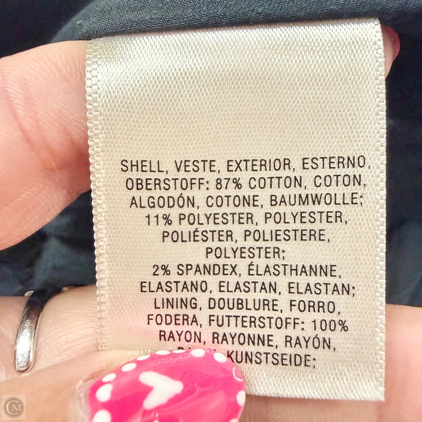 Skirt Mini & Short By Maeve In Black & White, Size: 0