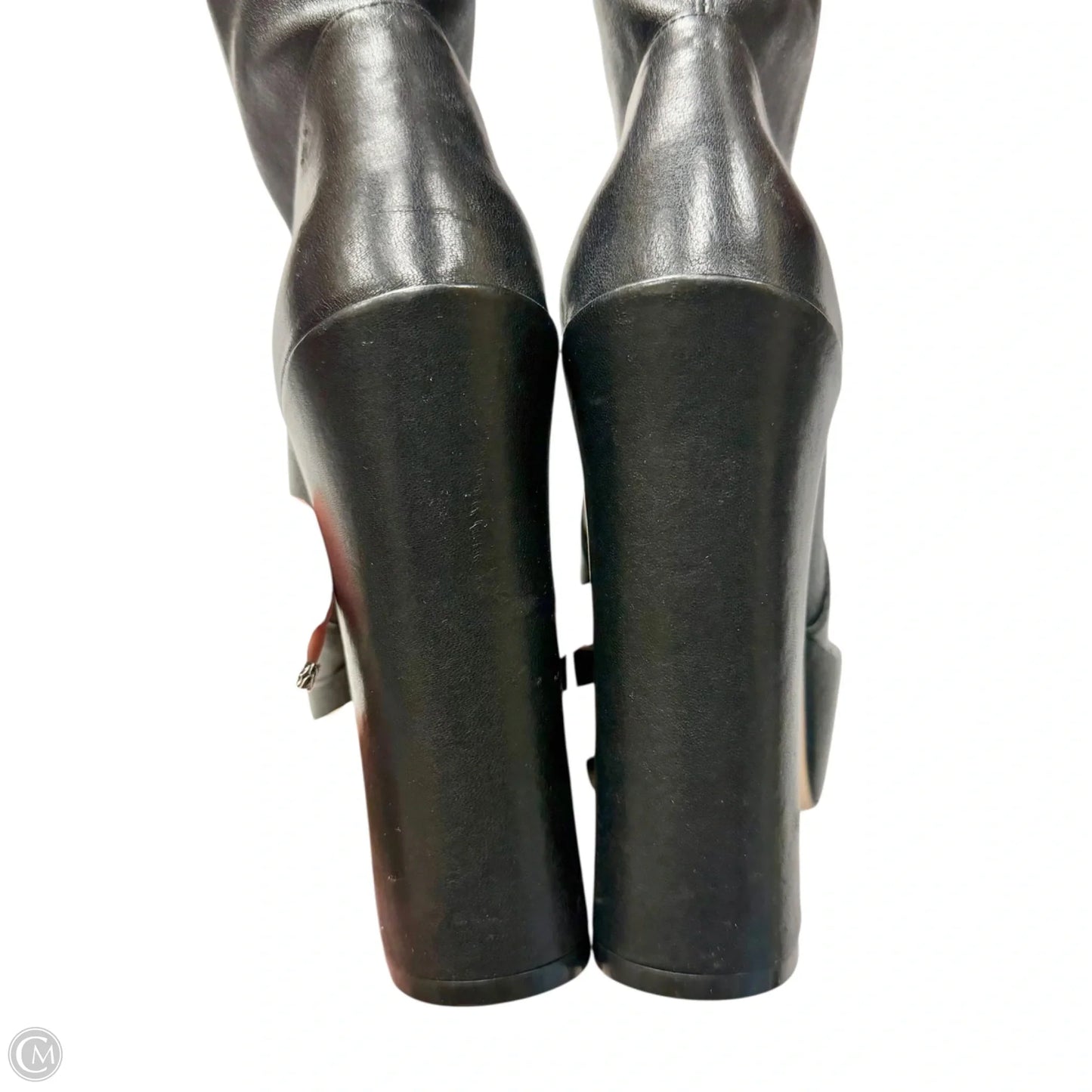 Boots Designer By Stuart Weitzman In Black, Size: 9