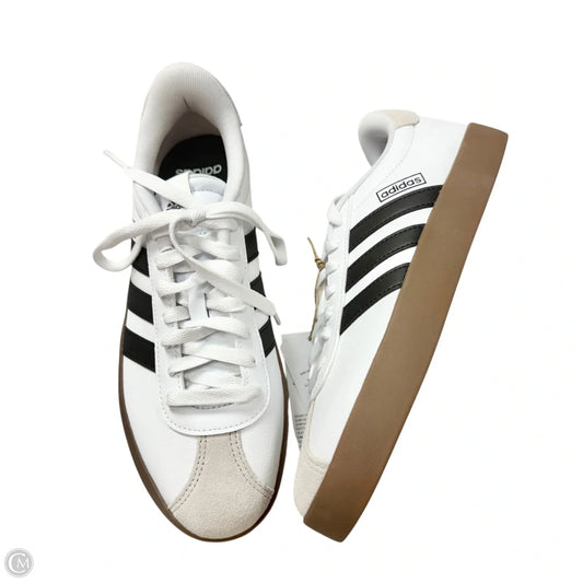 Shoes Sneakers By Adidas In Black & White, Size: 8.5