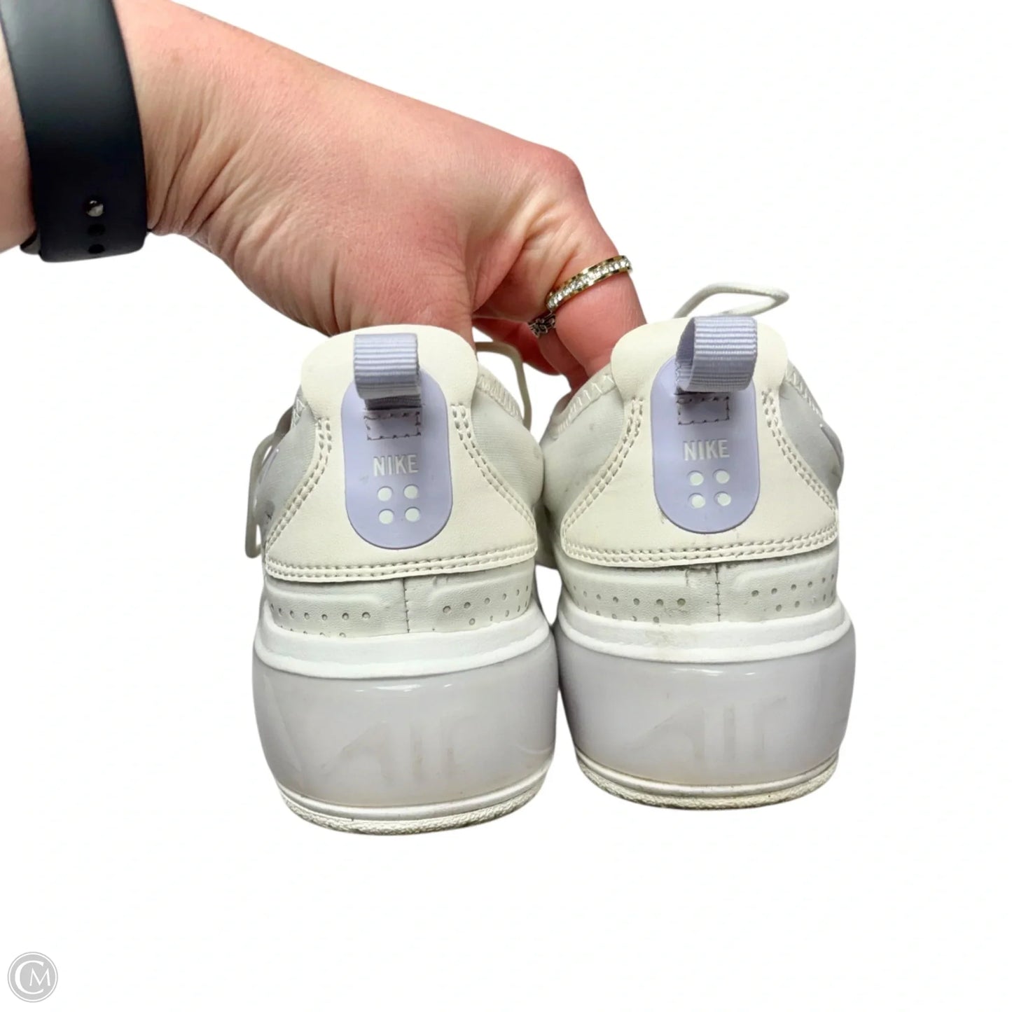 Shoes Athletic By Nike In Purple & White, Size: 8