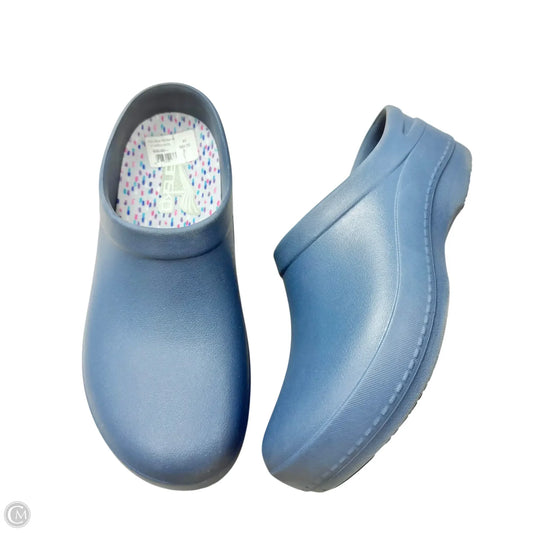 Shoes Flats By Dansko In Blue, Size: 9.5