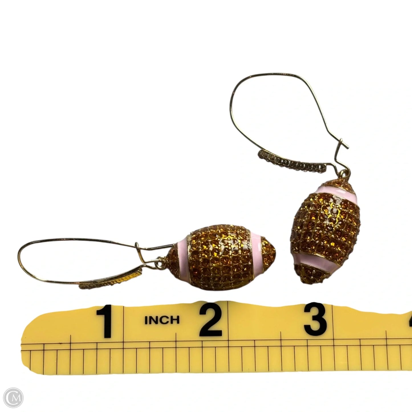 Earrings Dangle/drop Football