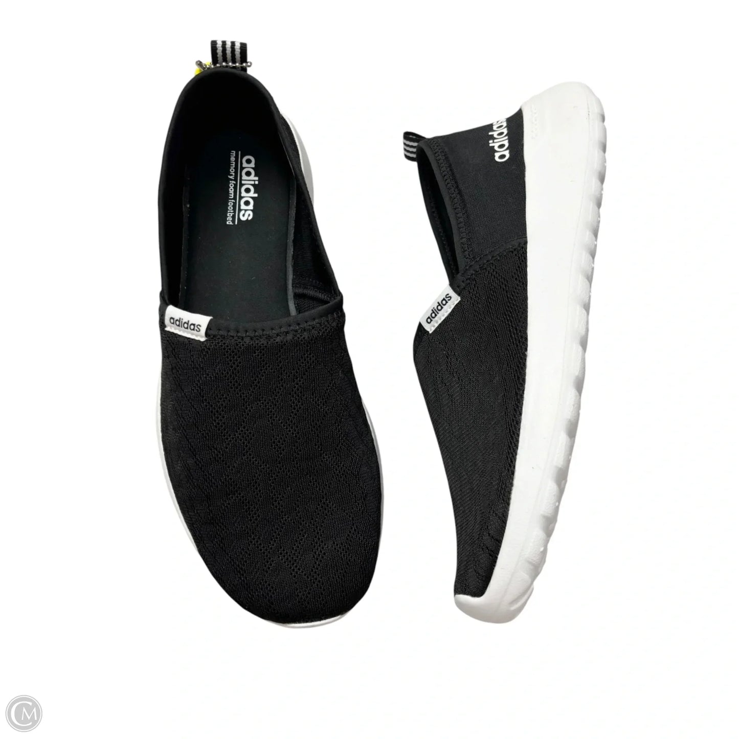 Shoes Sneakers By Adidas In Black & White, Size: 9.5