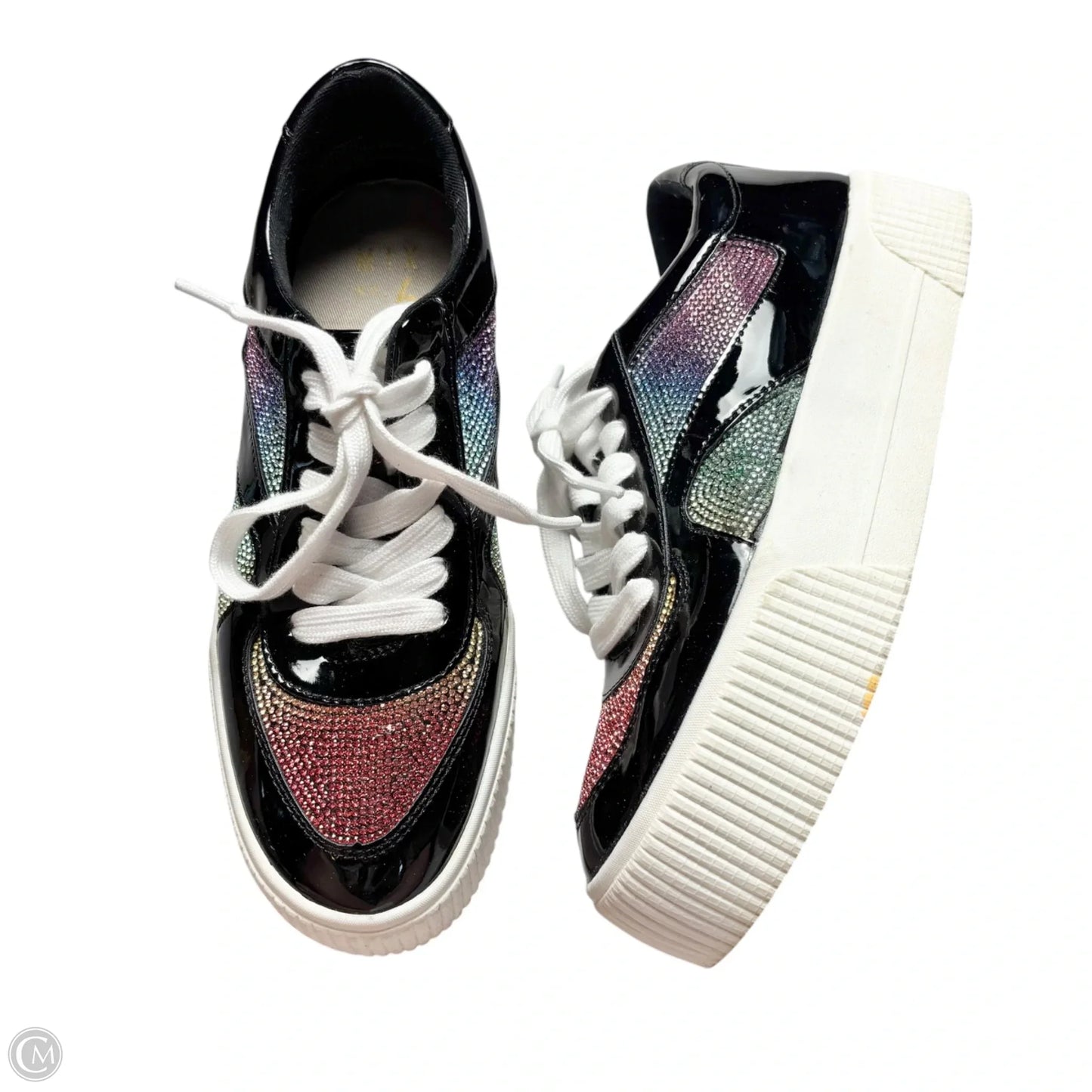 Shoes Sneakers By Mix No 6 In Black & White, Size: 7.5
