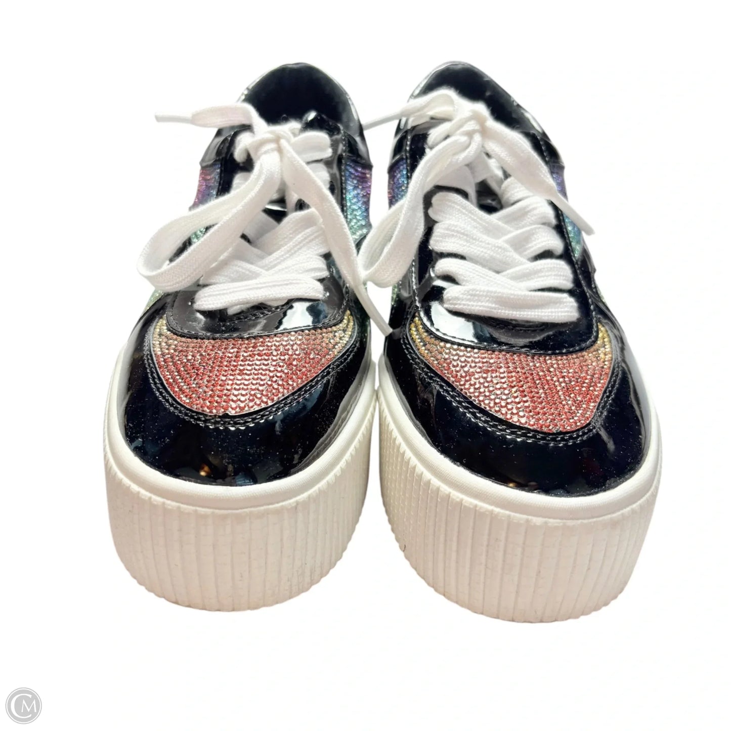 Shoes Sneakers By Mix No 6 In Black & White, Size: 7.5