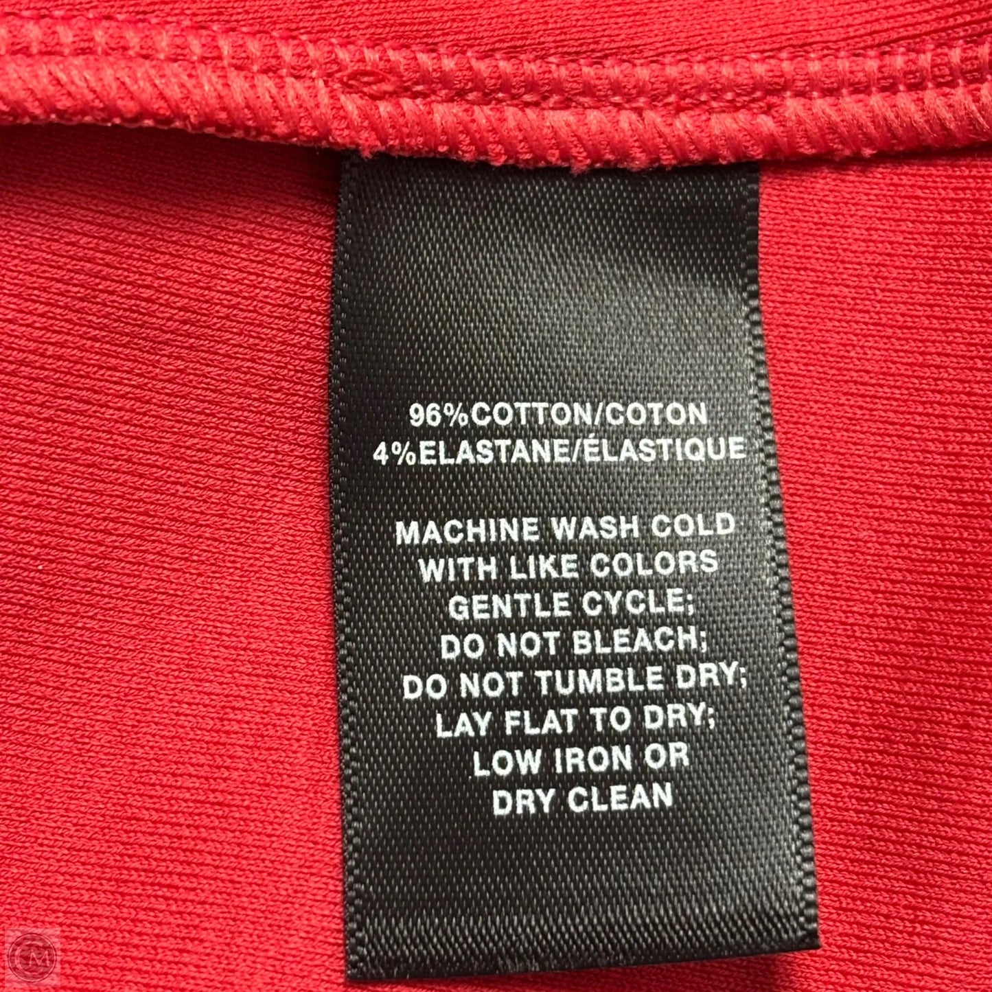 Blouse Designer By Lafayette 148 In Pink, Size: Xl