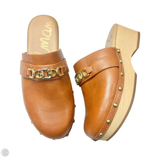 Shoes Heels Platform By Sam Edelman In Brown, Size: 7.5