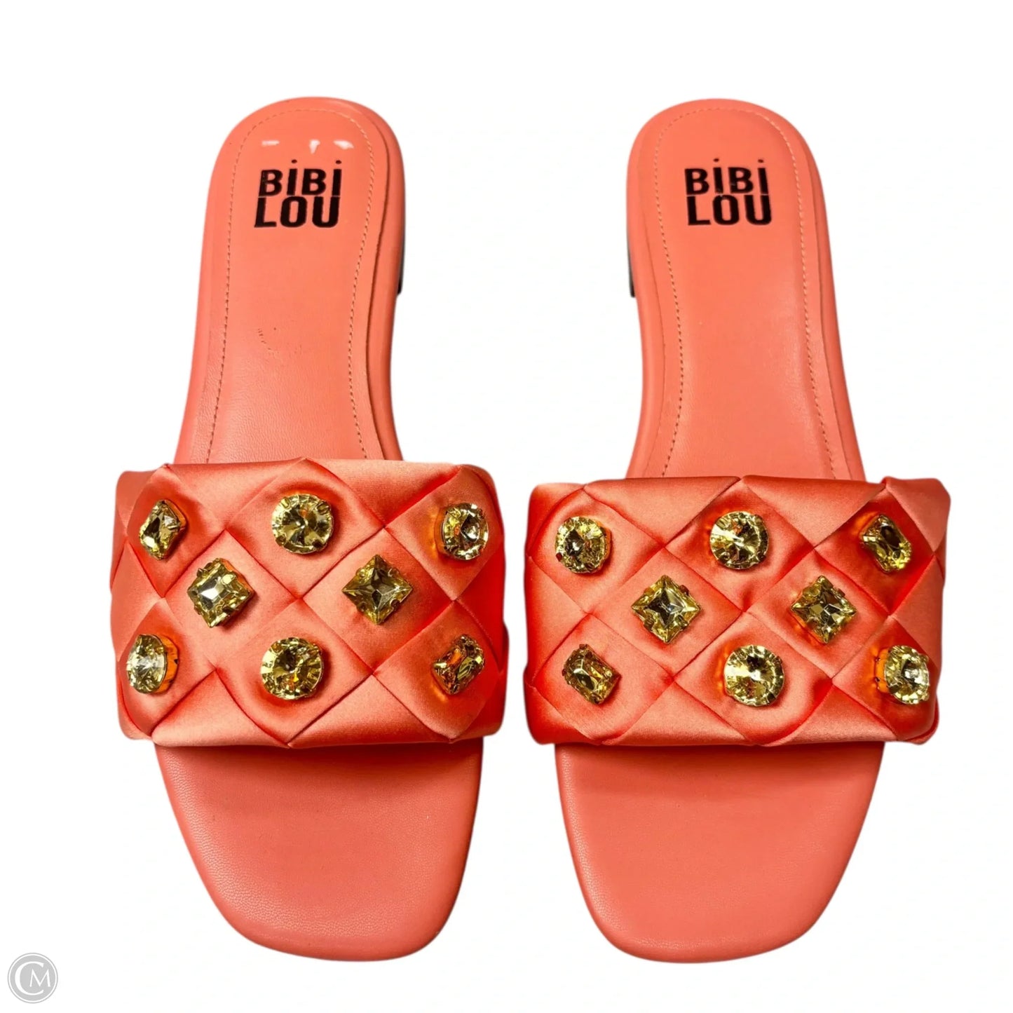 Sandals Flats By Bibi Lou In Coral, Size: 9.5