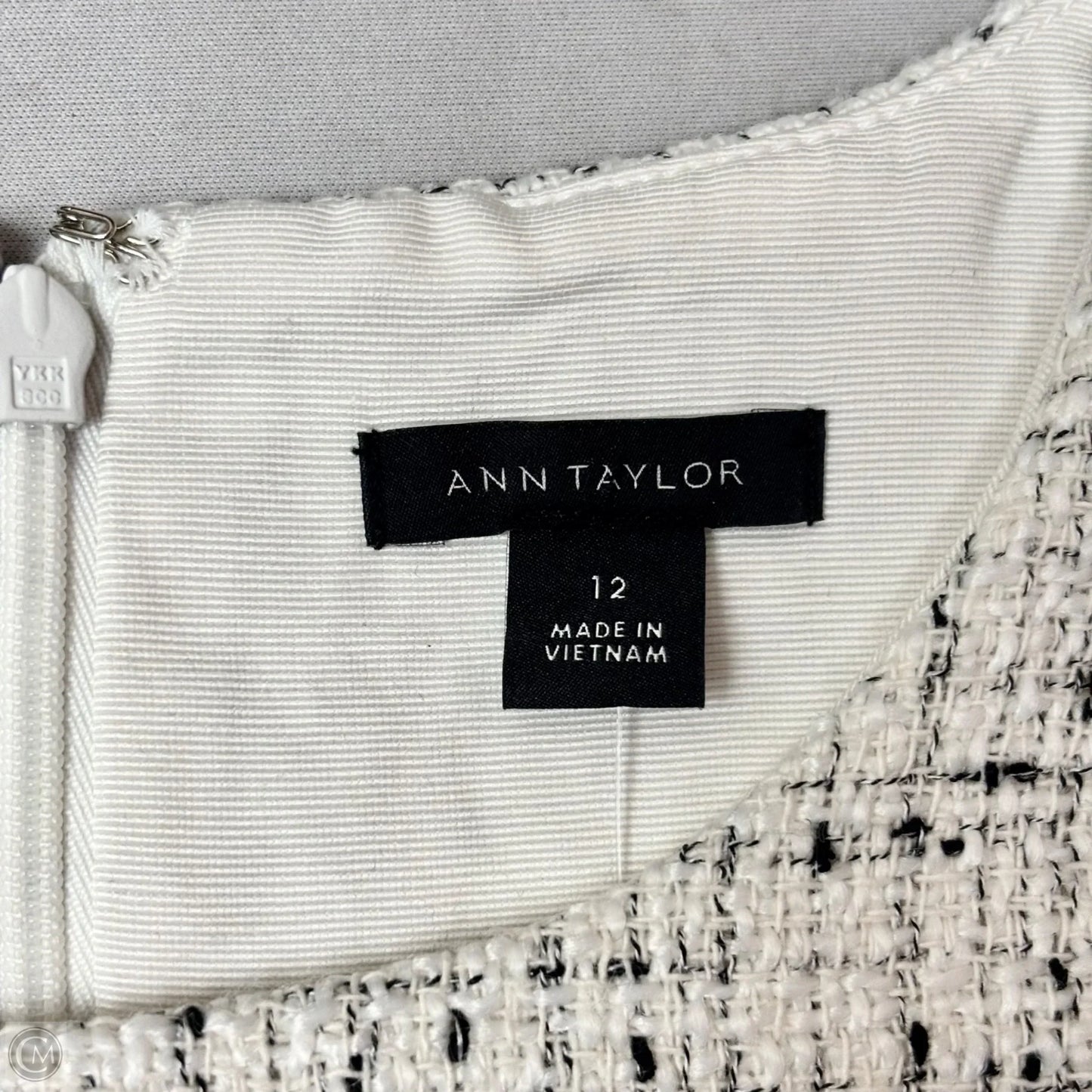 Dress Work By Ann Taylor In White, Size: L