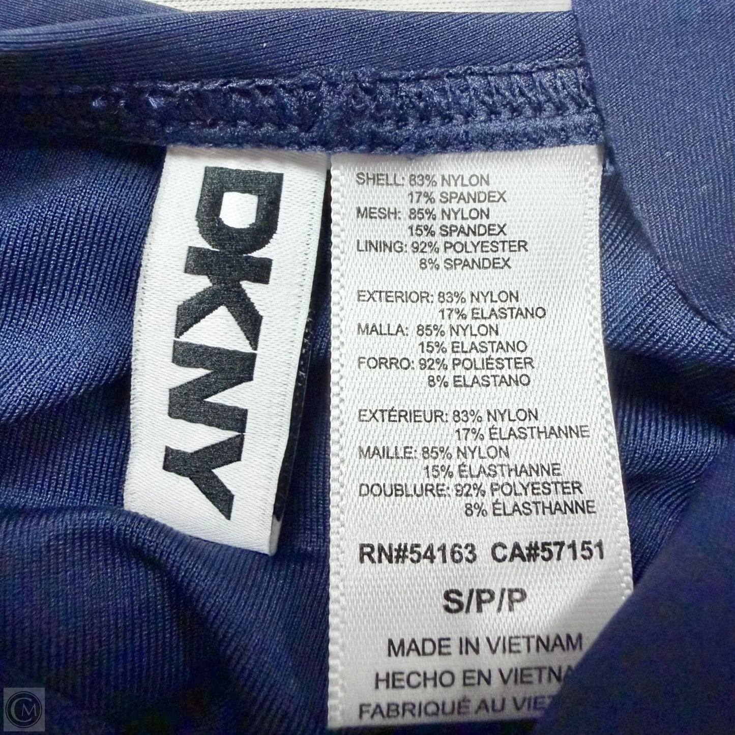 Swimsuit By Dkny In Navy, Size: S