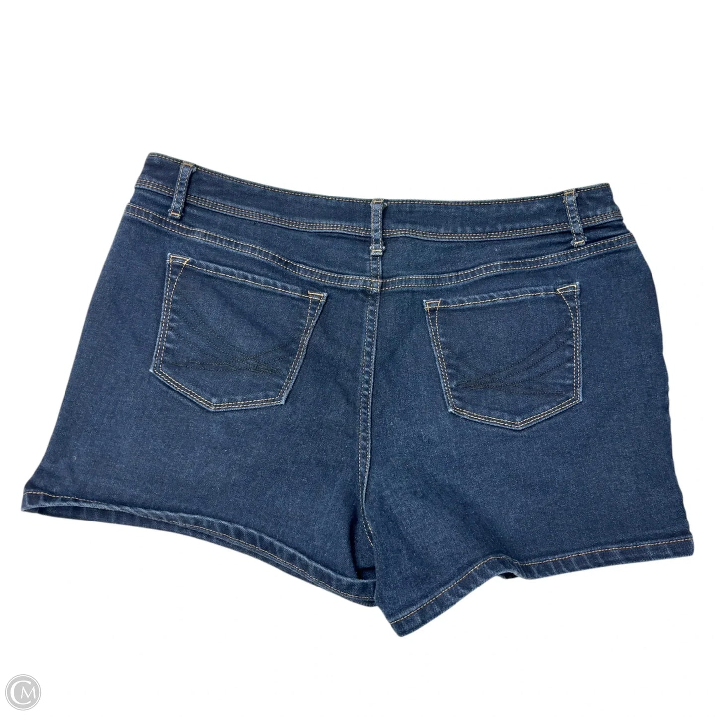 Shorts By Simply Vera In Blue Denim, Size: 12