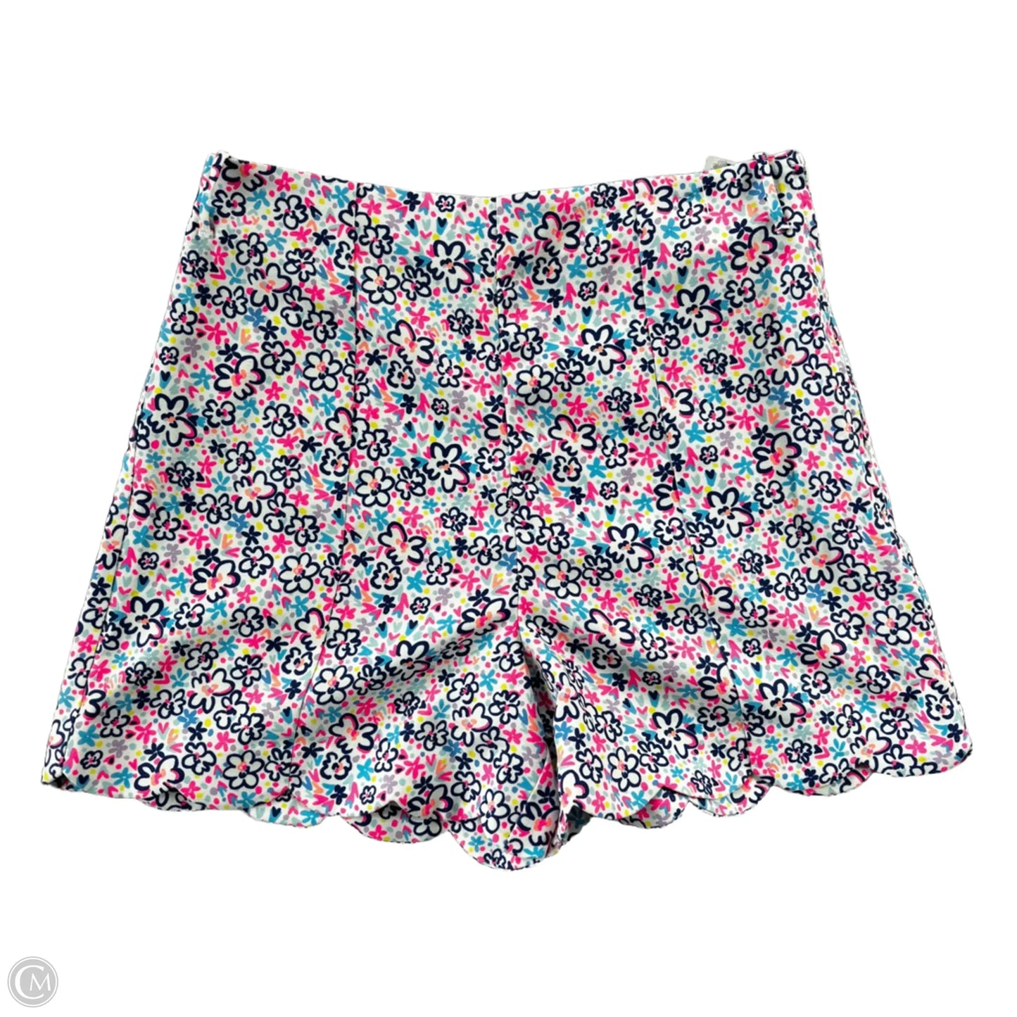 Shorts Designer By Lilly Pulitzer In Blue & Pink, Size: 4