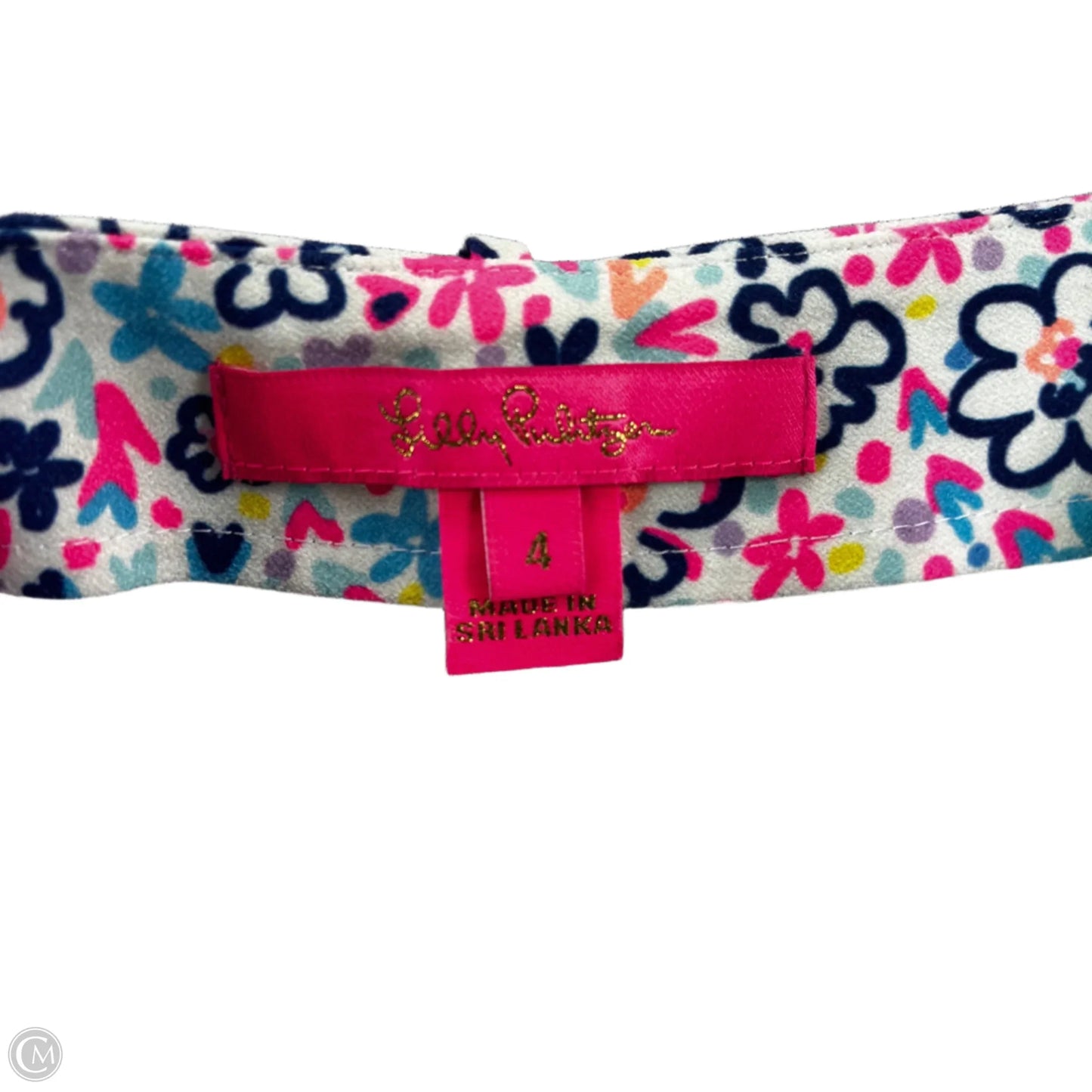 Shorts Designer By Lilly Pulitzer In Blue & Pink, Size: 4