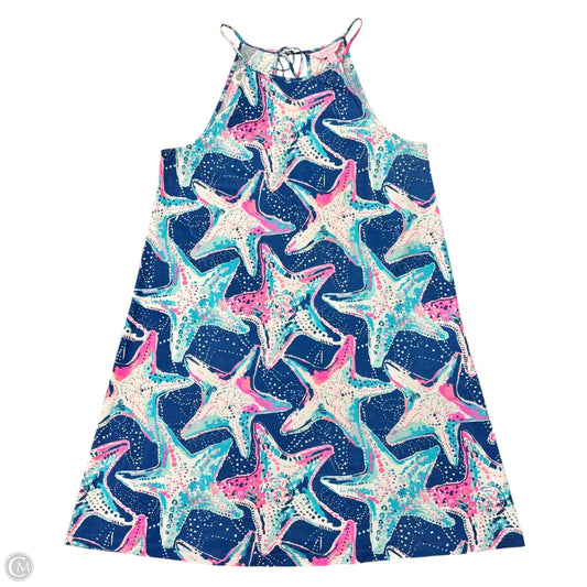 Dress Designer By Lilly Pulitzer In Blue & Pink, Size: S