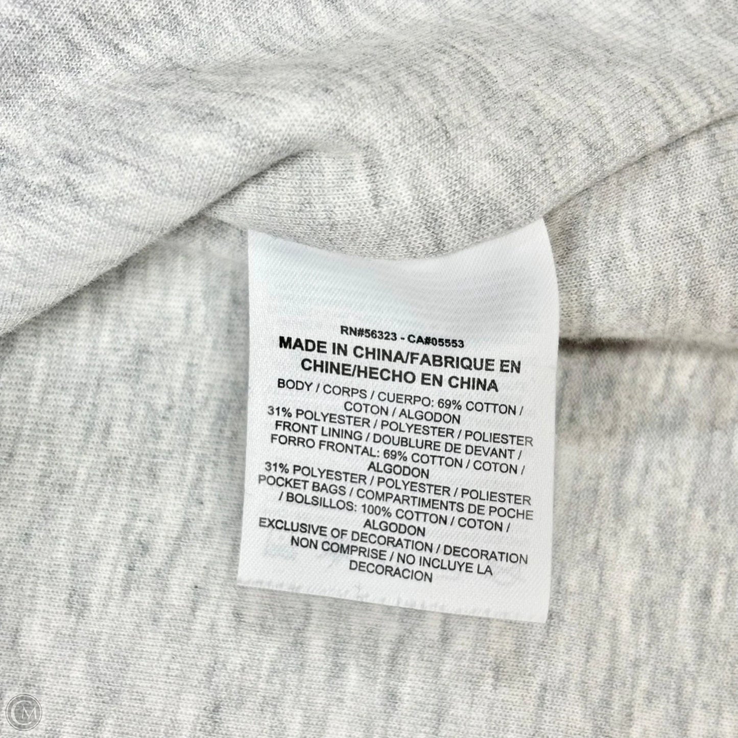 Athletic Jacket By Nike Apparel In Grey, Size: L