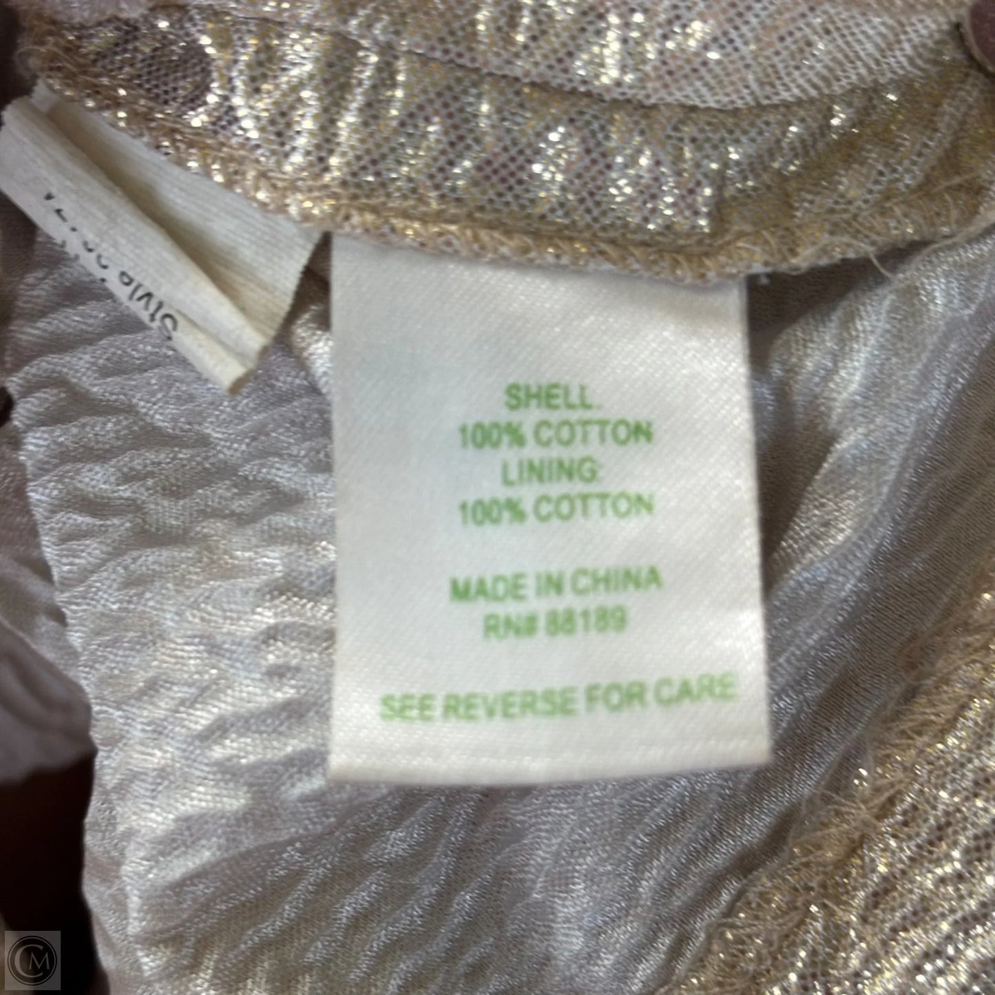 Jumpsuit Designer By Lilly Pulitzer In Gold, Size: S