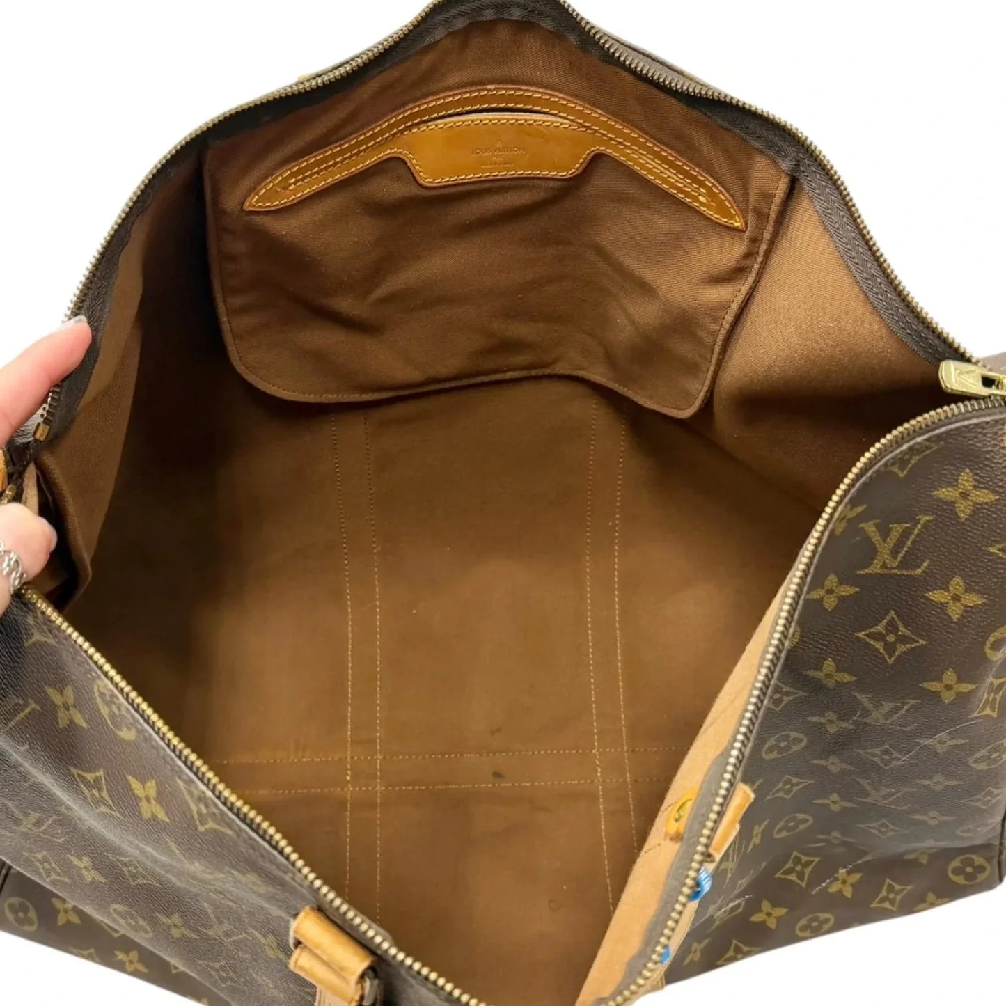Duffle And Weekender Luxury Designer By Louis Vuitton, Size: Large