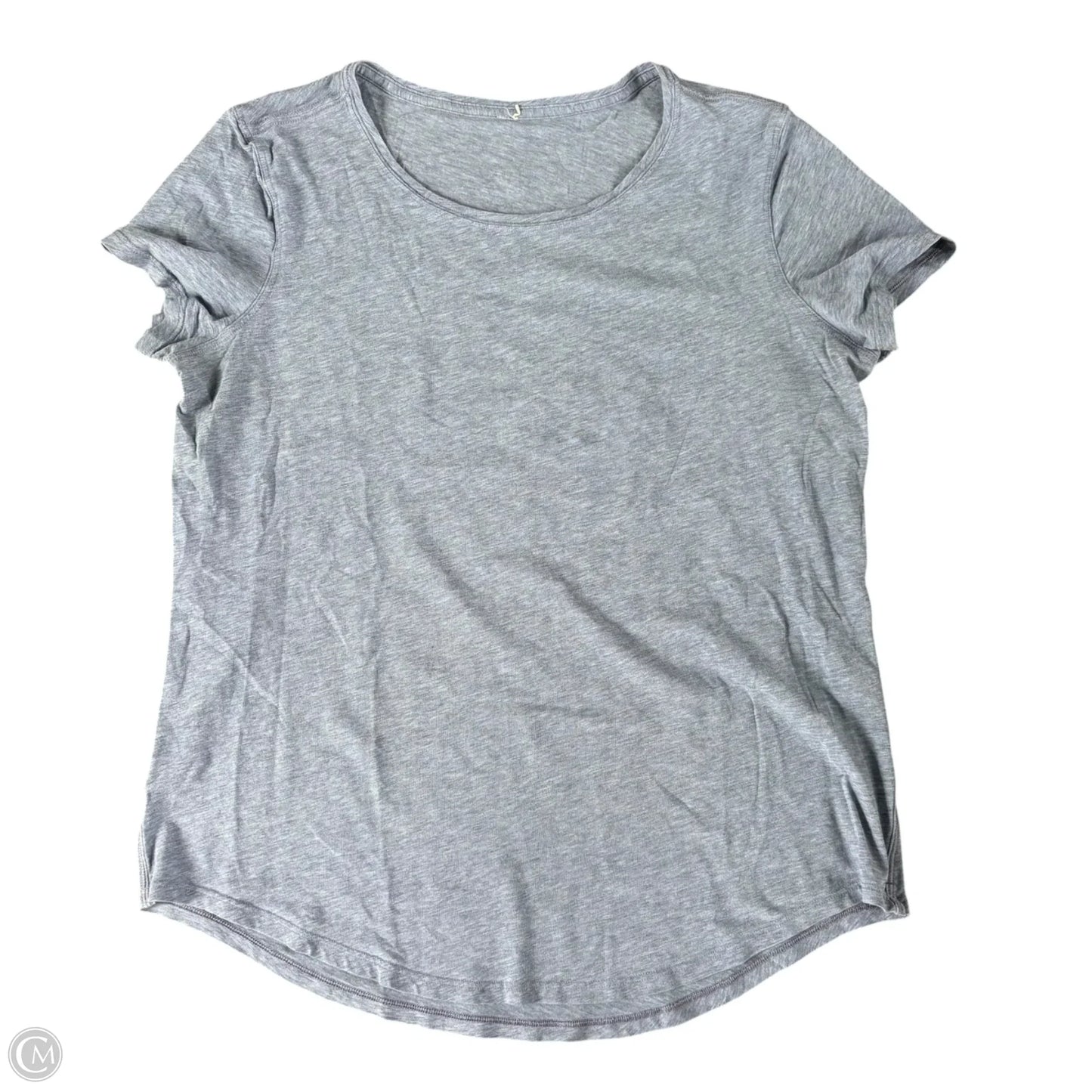 Athletic Top Short Sleeve By Lululemon In Blue, Size: S