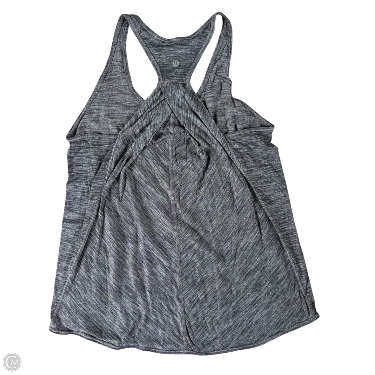 Athletic Tank Top By Lululemon In Grey, Size: M