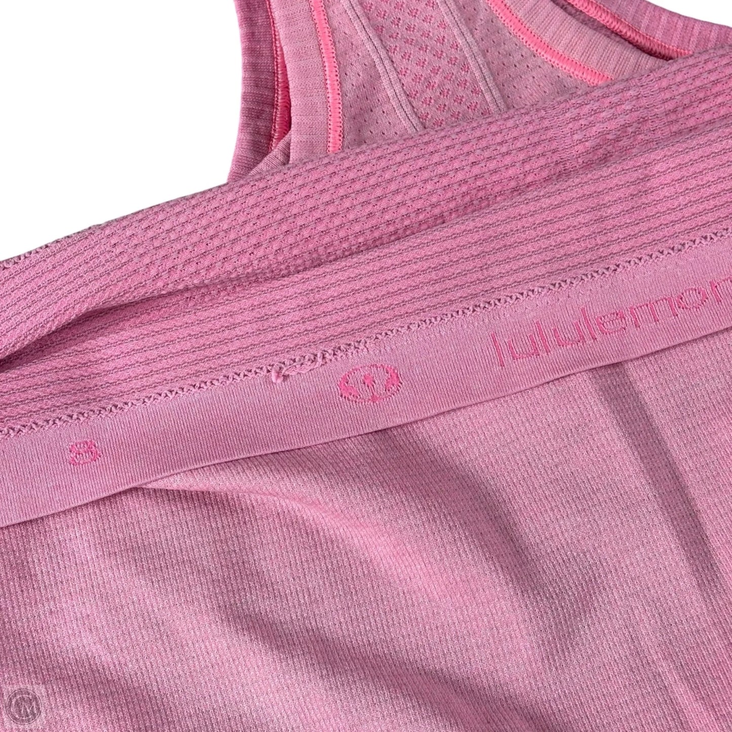 Athletic Tank Top By Lululemon In Pink, Size: M
