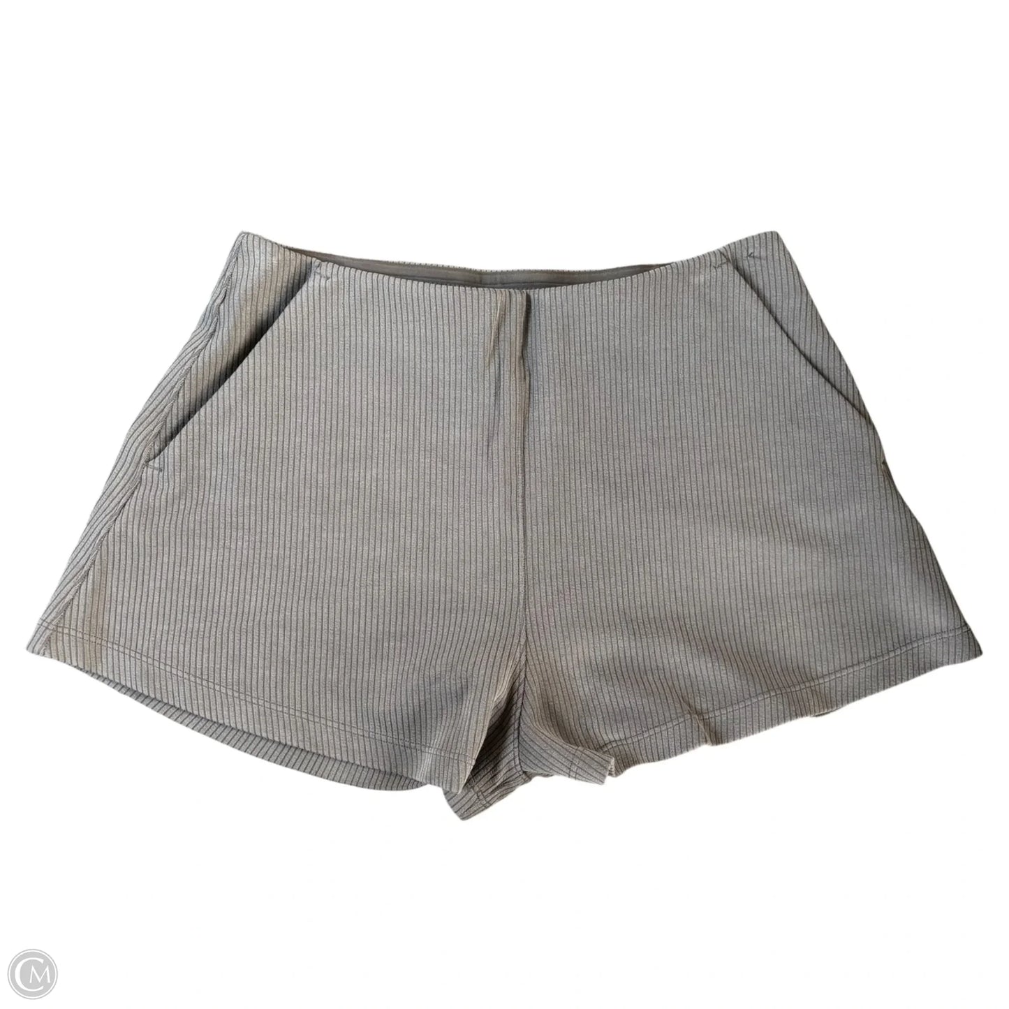 Athletic Shorts By Lululemon In Green, Size: M