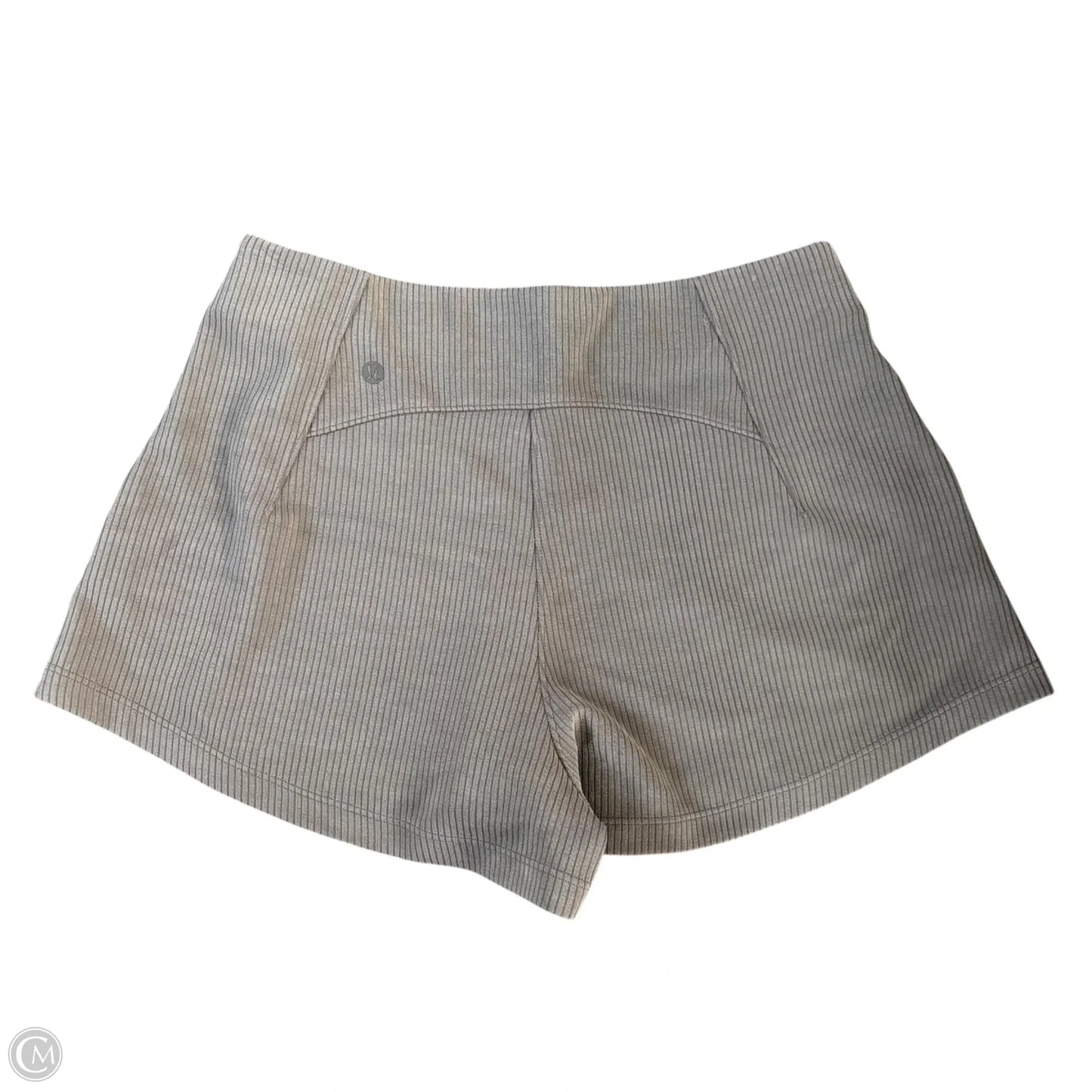 Athletic Shorts By Lululemon In Green, Size: M