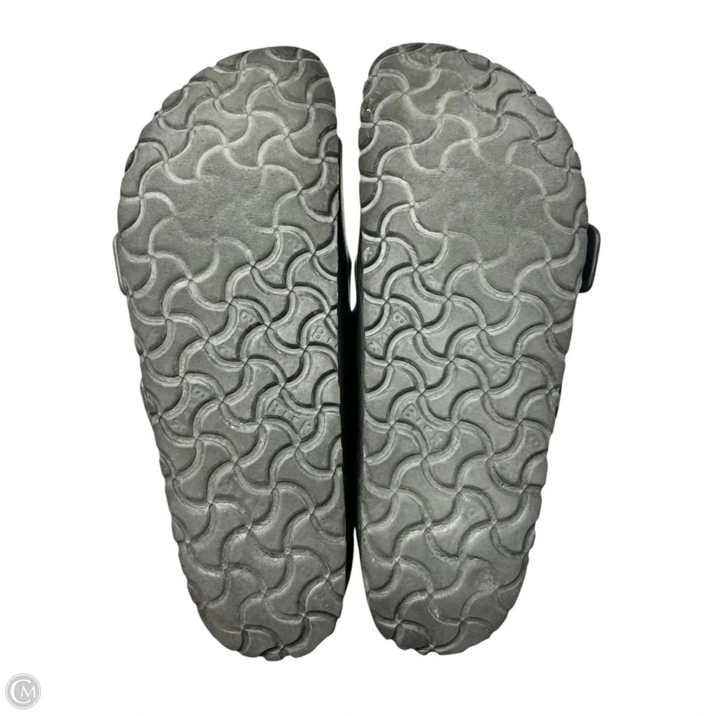 Sandals Flats By Birkenstock In Black, Size: 8