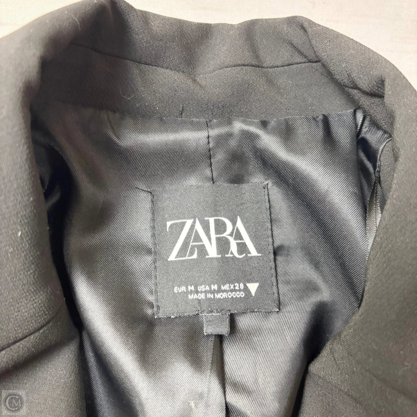 Blazer By Zara In Black, Size: M