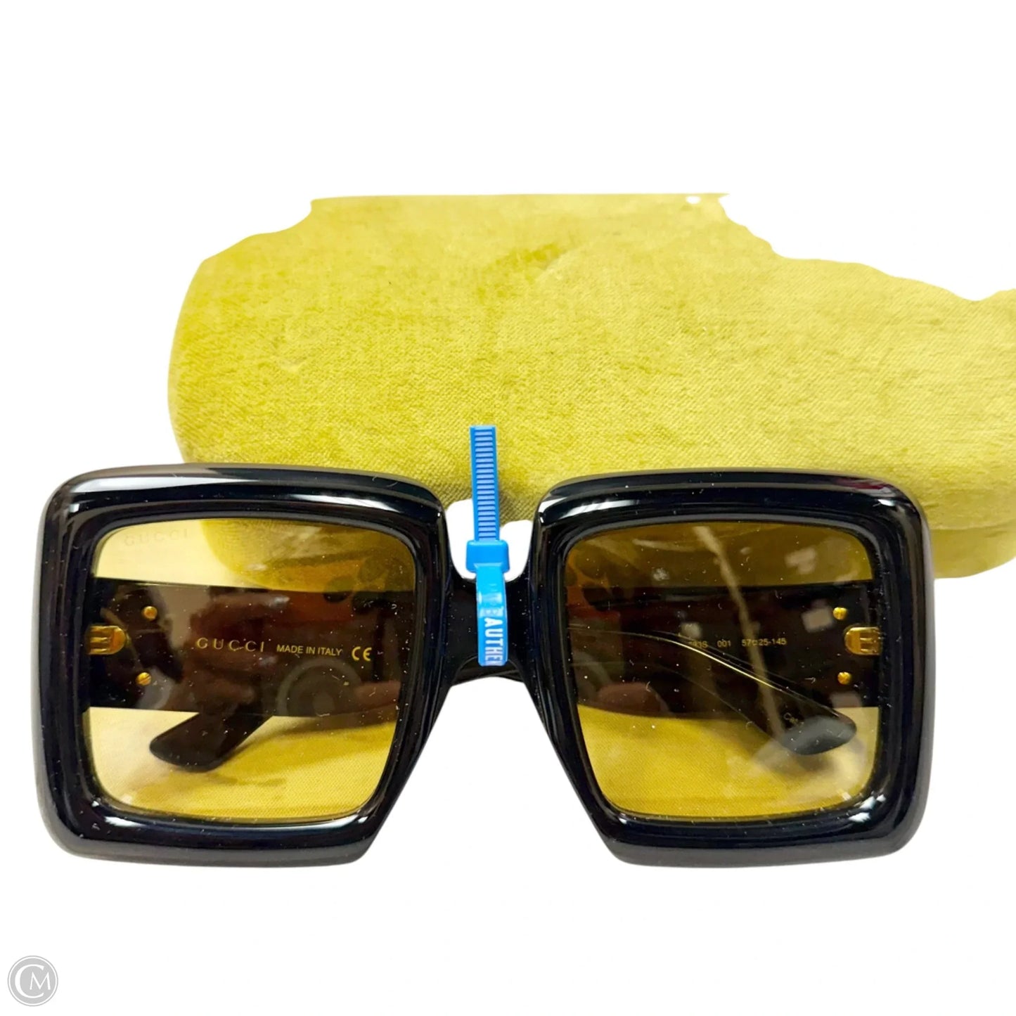 Sunglasses Luxury Designer By Gucci, Size: Large