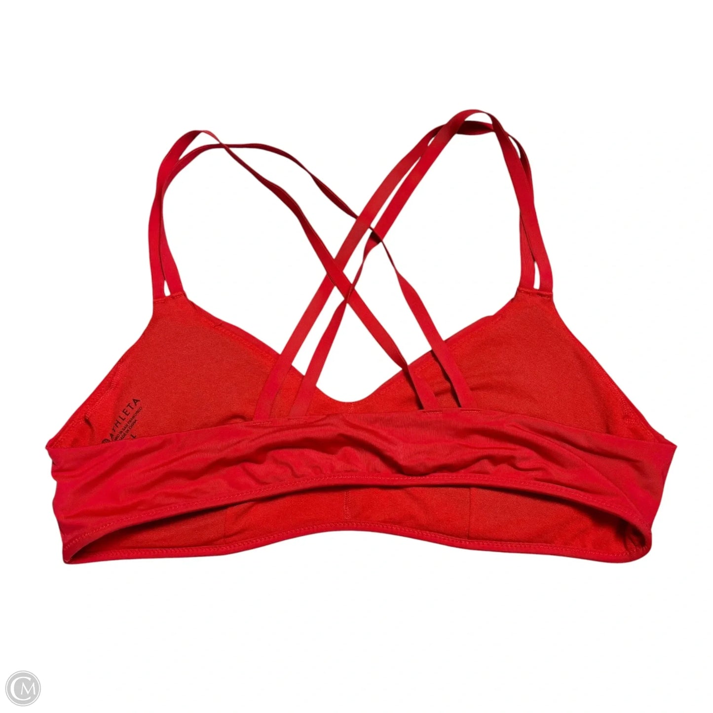 Athletic Bra By Athleta In Red, Size: L