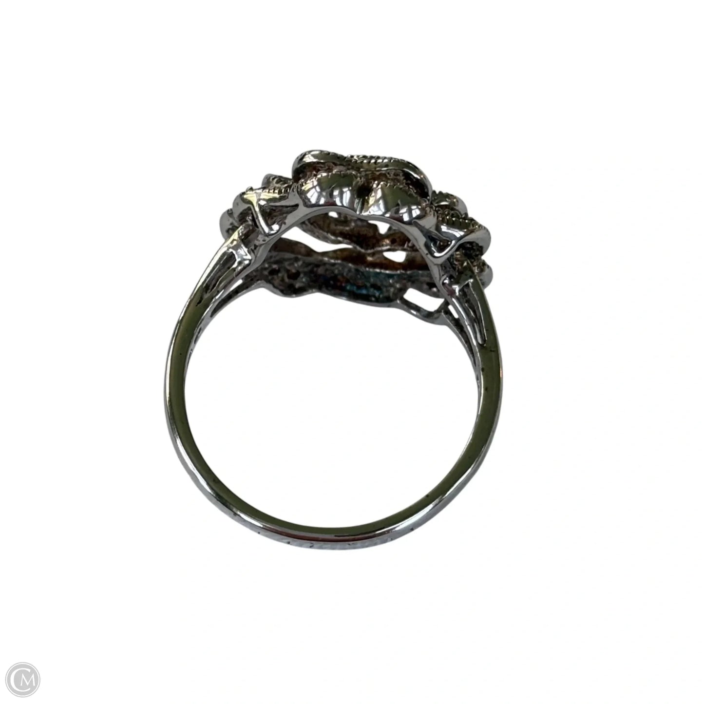 Ring Sterling Silver By Diamonique Size: 11