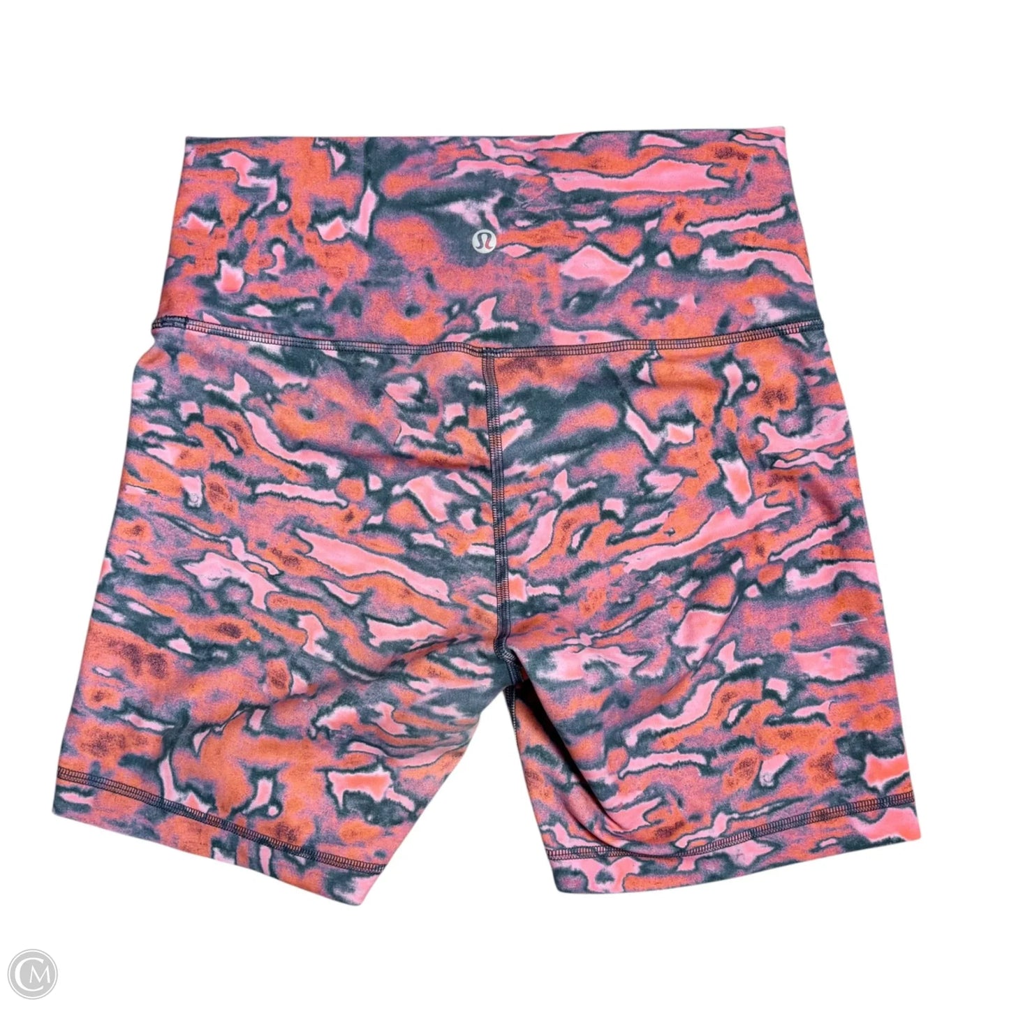 Athletic Shorts By Lululemon In Blue & Pink, Size: M