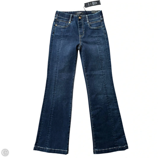 Jeans Flared By Liverpool In Blue Denim, Size: 4