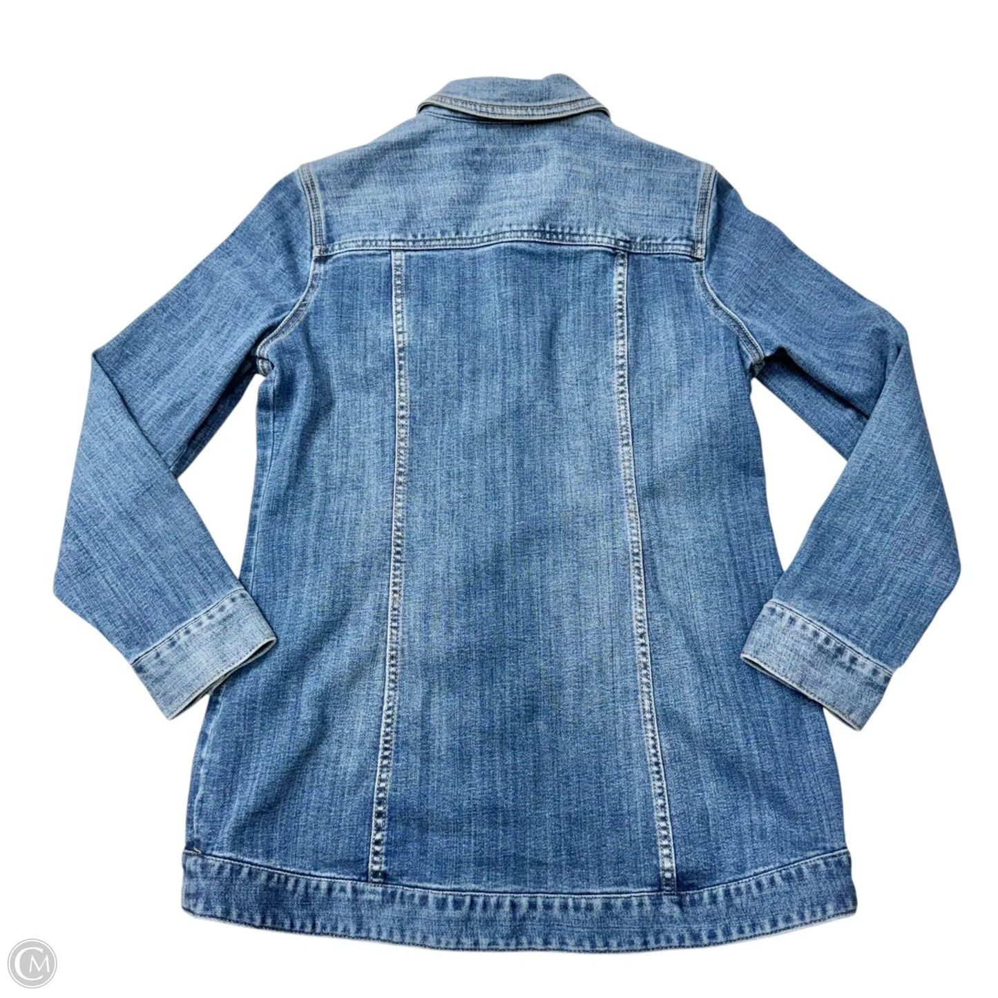 Jacket Denim By Liverpool In Blue Denim, Size: S