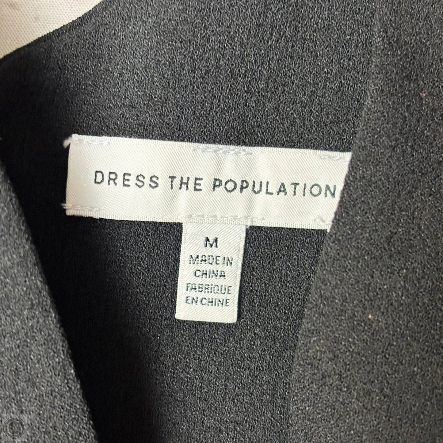 Dress Casual Maxi By Dress The Population In Black, Size: M