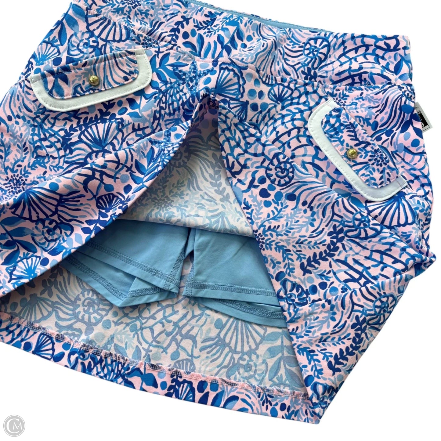 Skirt Designer By Lilly Pulitzer In Blue & Pink, Size: S
