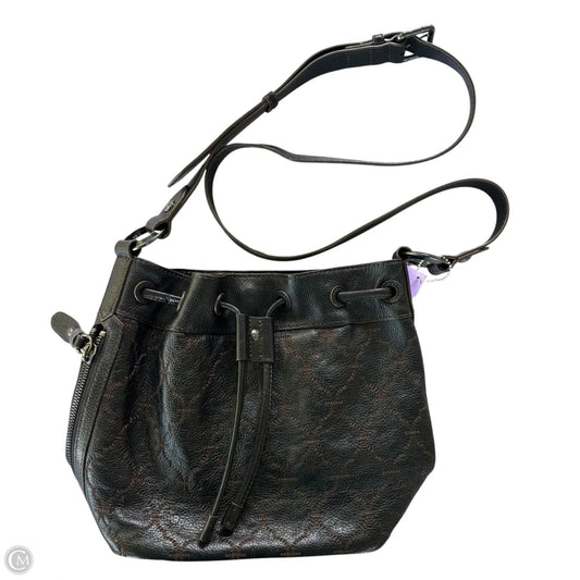 Handbag Leather By Oryany, Size: Medium