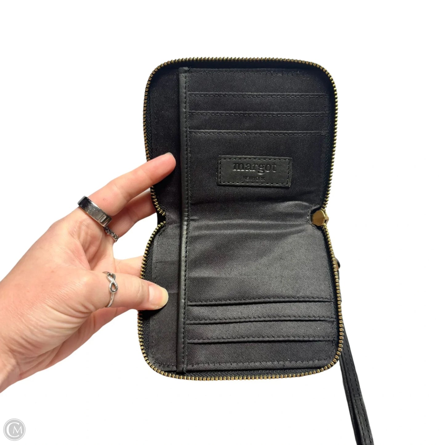Wallet Leather By Margot, Size: Medium