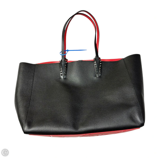 Handbag Luxury Designer By Christian Louboutin, Size: Large