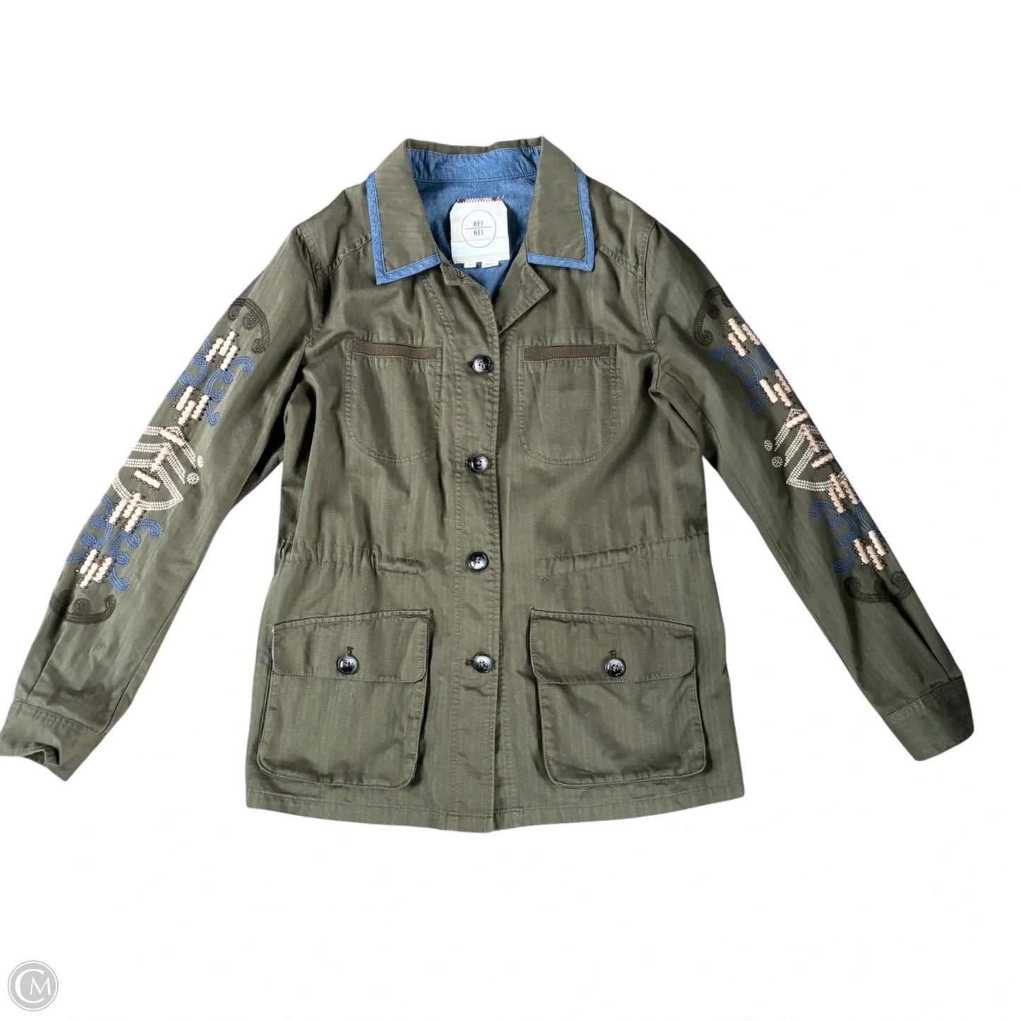 Jacket Other By Anthropologie In Green, Size: M