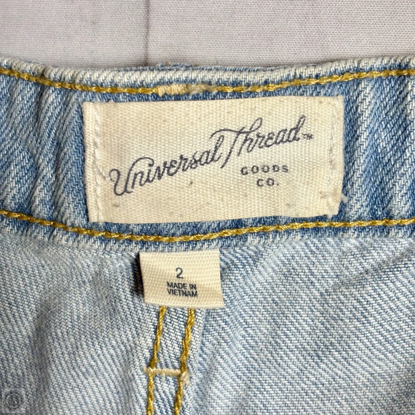 Shorts By Universal Thread In Blue Denim, Size: 2