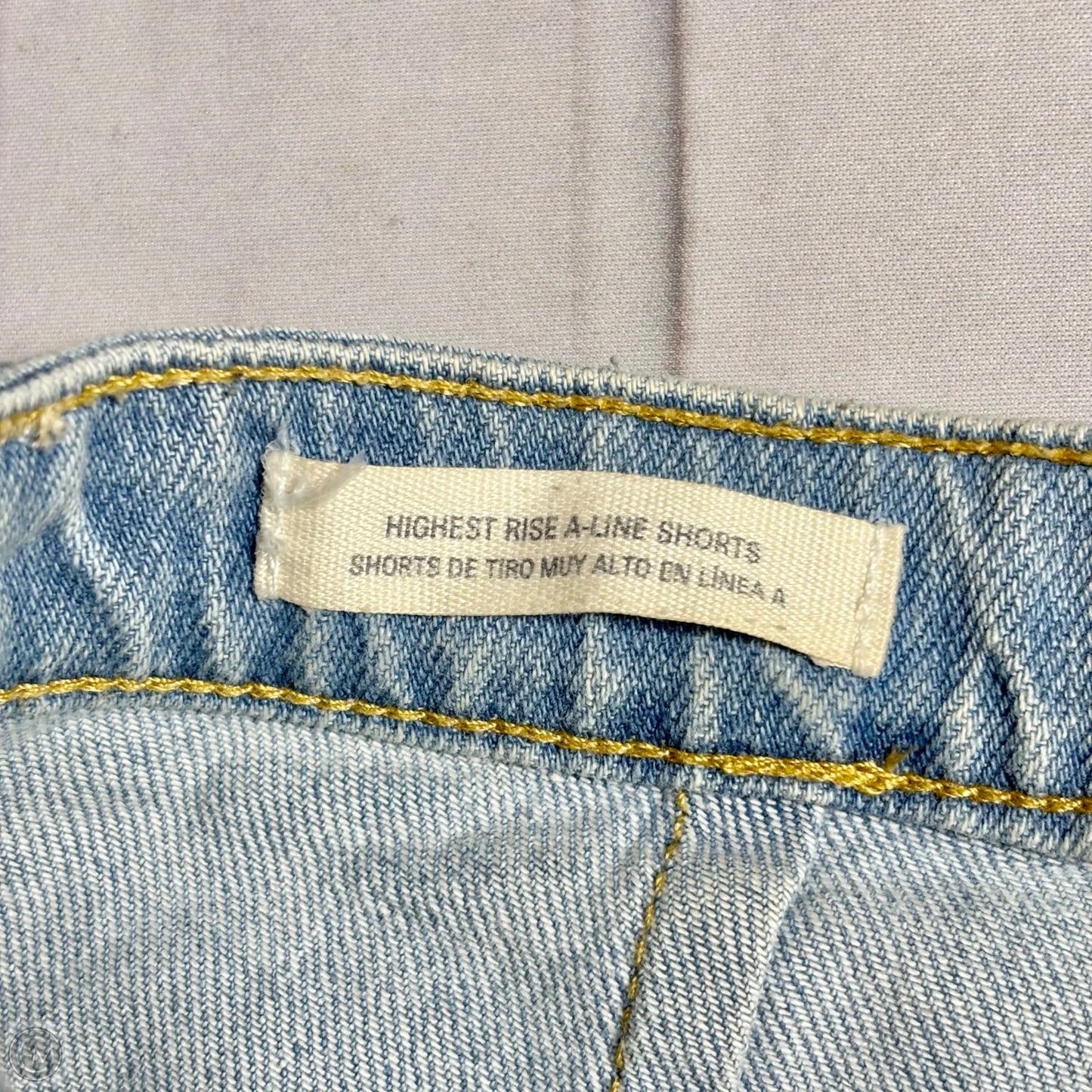 Shorts By Universal Thread In Blue Denim, Size: 2