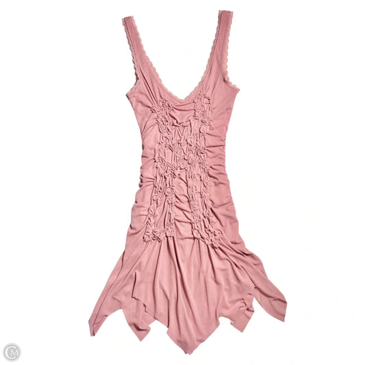Dress Party Midi By Zara In Pink, Size: S