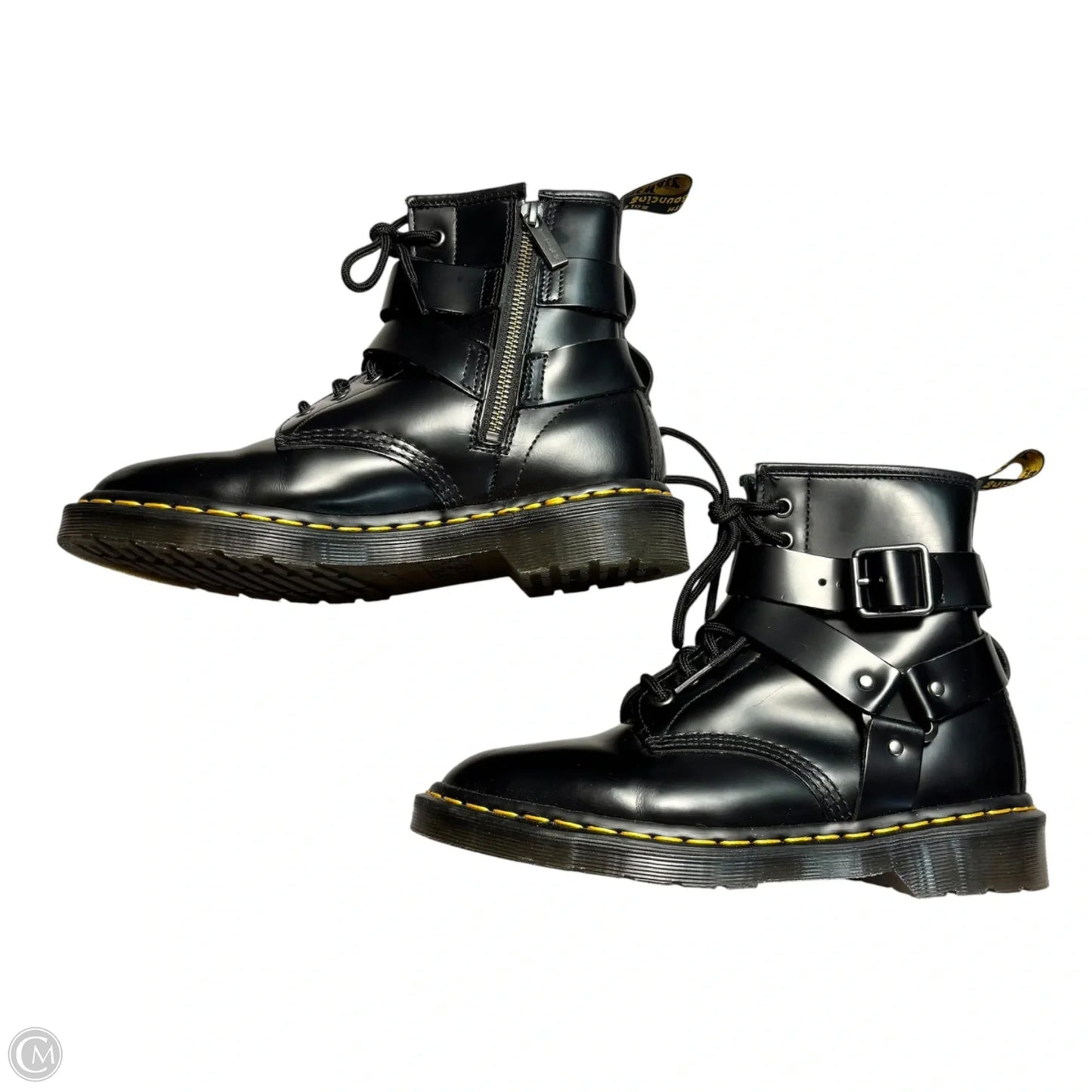 Boots Combat By Dr Martens In Black, Size: 7