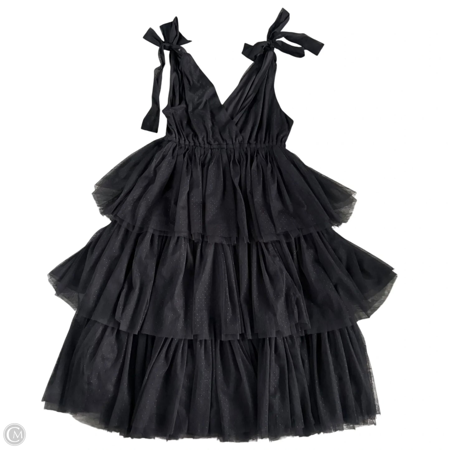 Dress Party Midi By In Loom In Black, Size: Xl