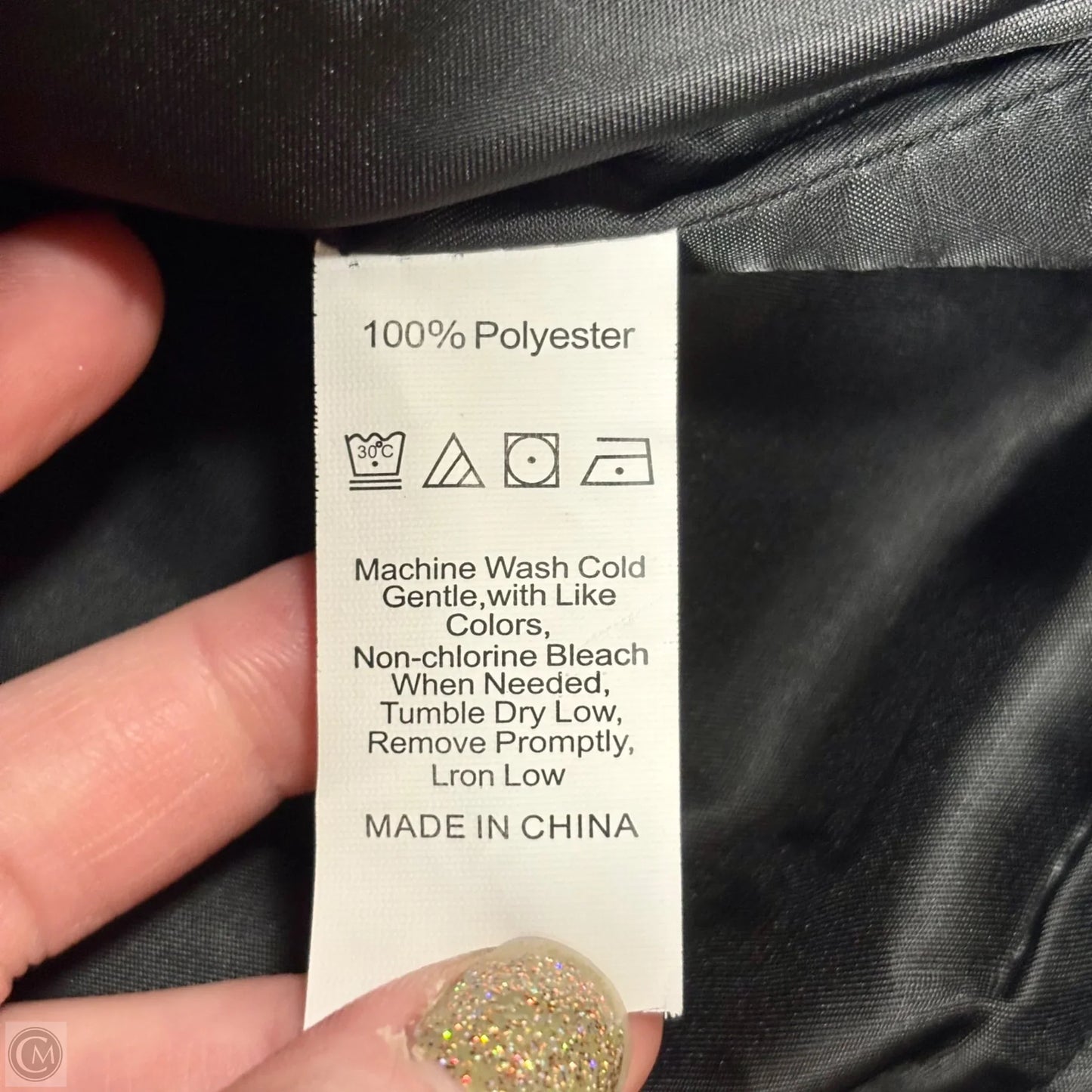Jacket Other By Clothes Mentor In Black, Size: Xl