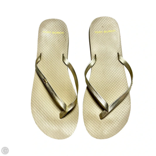 Sandals Designer By Tory Burch In Brown, Size: 7