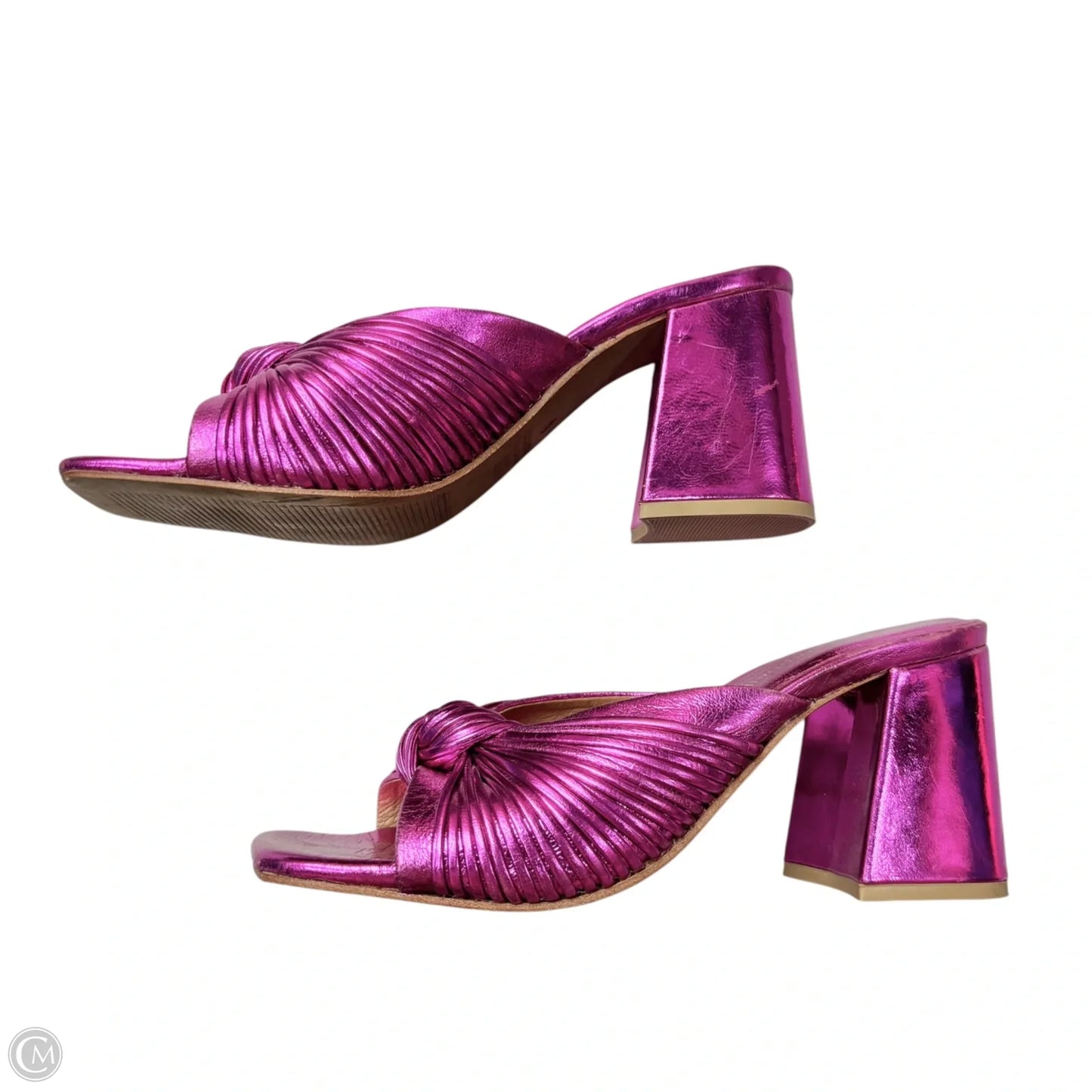 Sandals Heels Block By Jeffrey Campbell In Pink, Size: 6