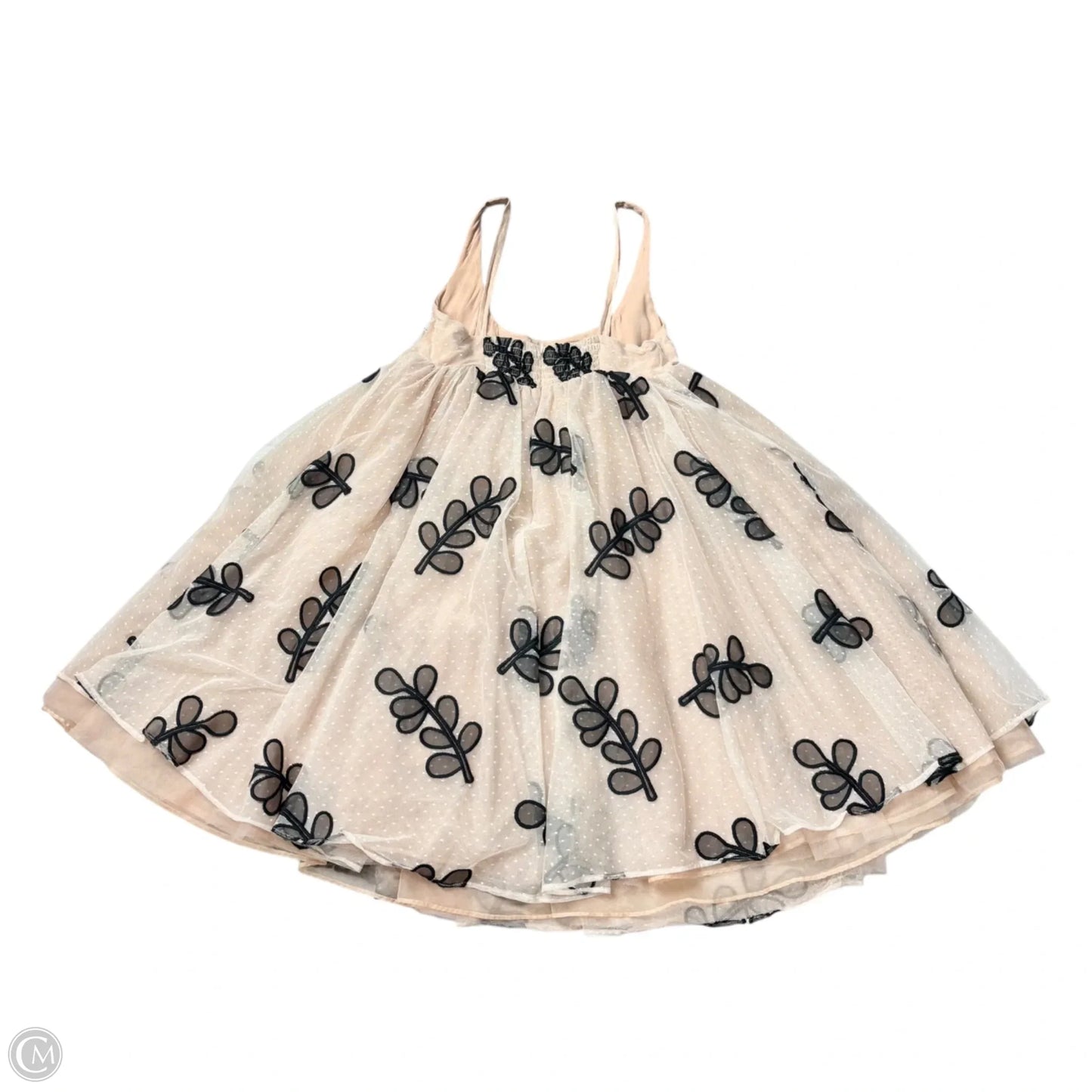 Dress Casual Short By Anthropologie In Black & Pink, Size: Xs